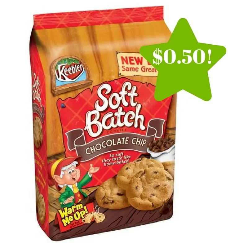 Dollar Tree: Keebler Soft Batch Chocolate Chip Cookies Only $0.50 Dollar Tree: Keebler Soft Batch Chocolate Chip Cookies Only $0.50