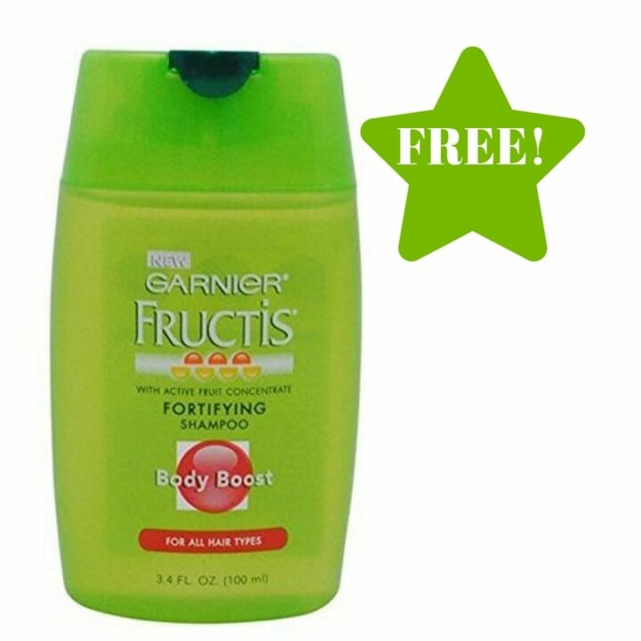 Dollar Tree FREE Garnier Fructis Shampoo