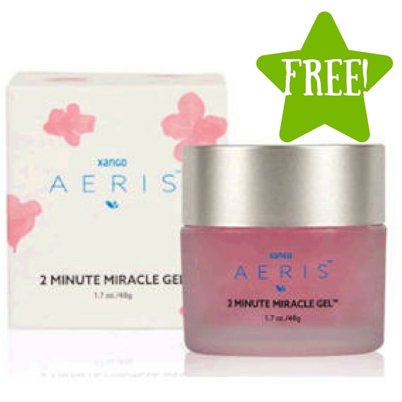 FREE XANGO Aeris 2 Minute Miracle Gel Sample