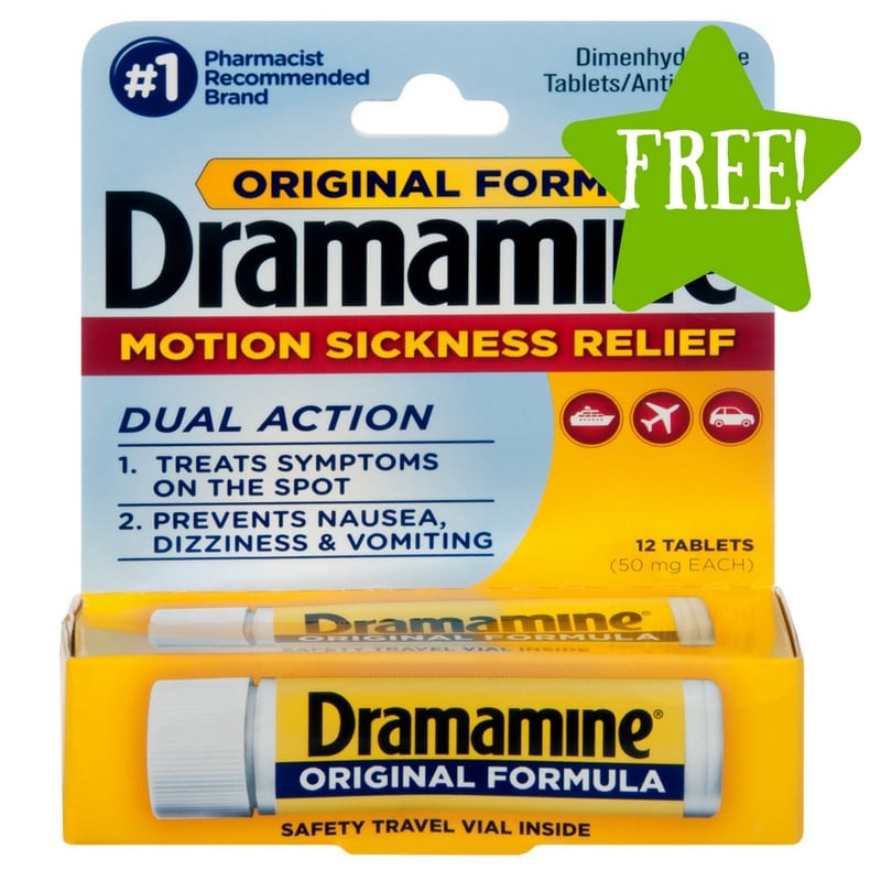 Dollar Tree: FREE Dramamine