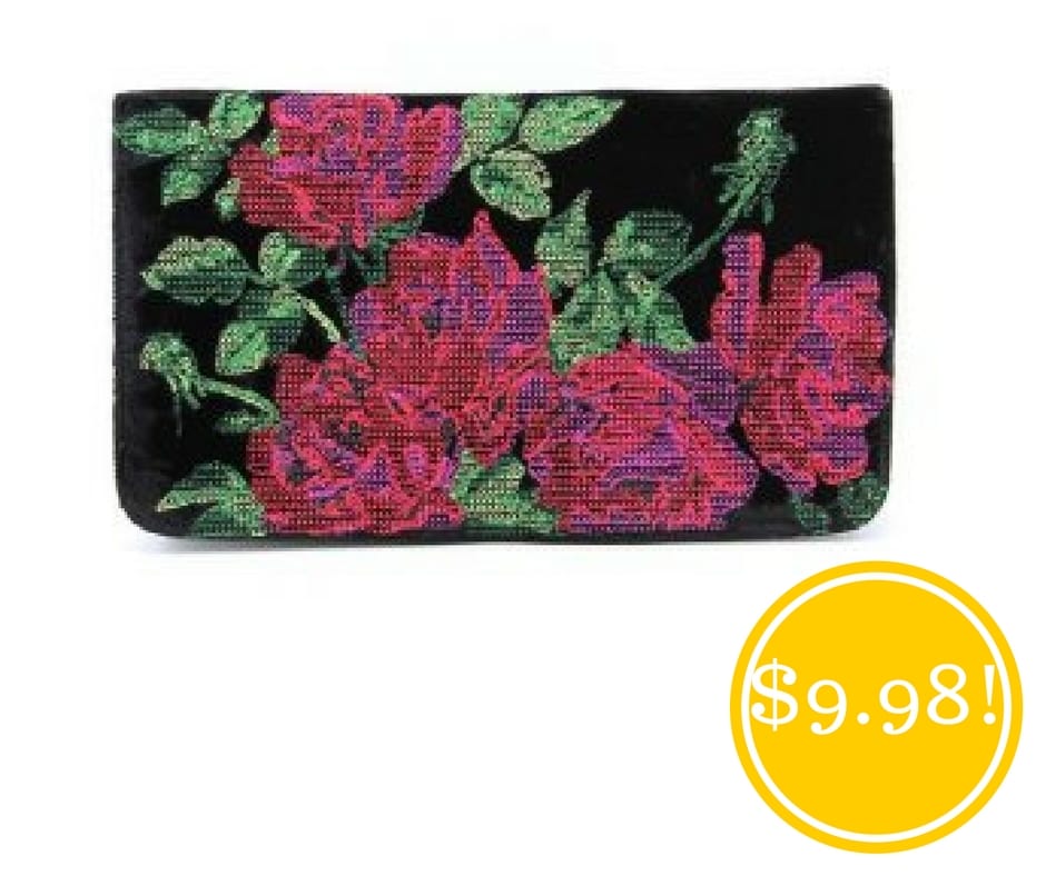 Walmart: Shiraleah Julia Women Canvas Clutch Only $9.98 Shipped (Reg. $55)