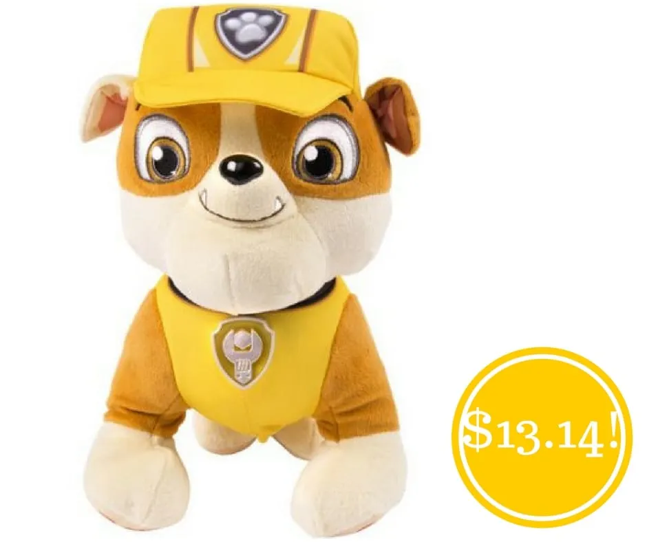 Walmart: Paw Patrol Real Talking Rubble Only $13.14 (Reg. $25) Walmart: Paw Patrol Real Talking Rubble Only $13.14 (Reg. $25)