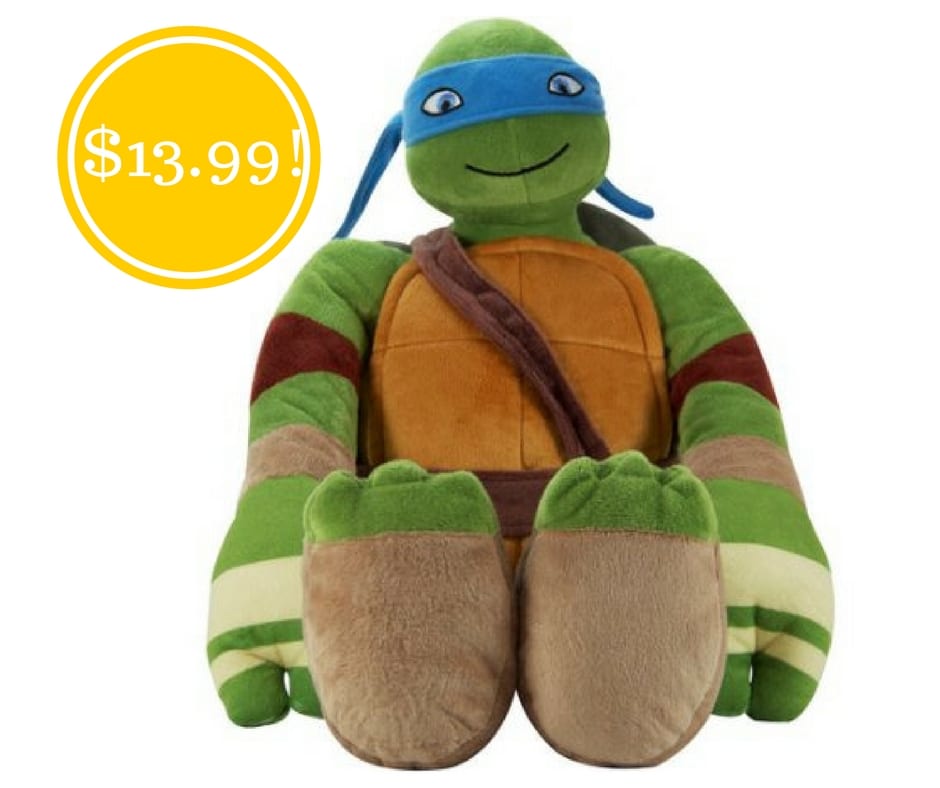 Walmart: Teenage Mutant Ninja Turtles Leonardo Pillowbuddy Only $13.99 (Reg. $36)