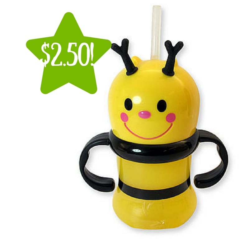 Kmart: Essential Home Shaped Bee with Straw Cup Only $2.50
