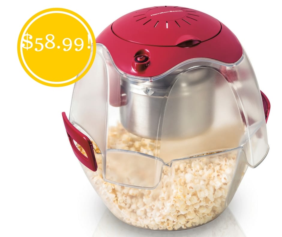 Walmart: Hamilton Beach Party Popcorn Maker Only $58.99 (Reg. $100)