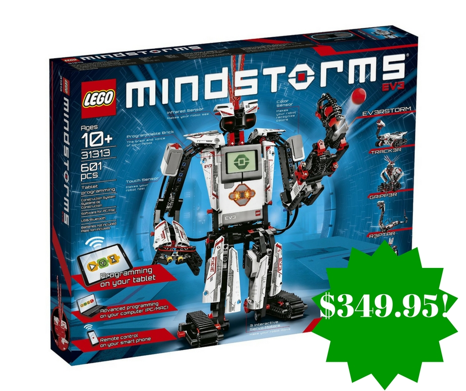 Amazon: LEGO Mindstorms EV3 31313 Only $349.95 Shipped