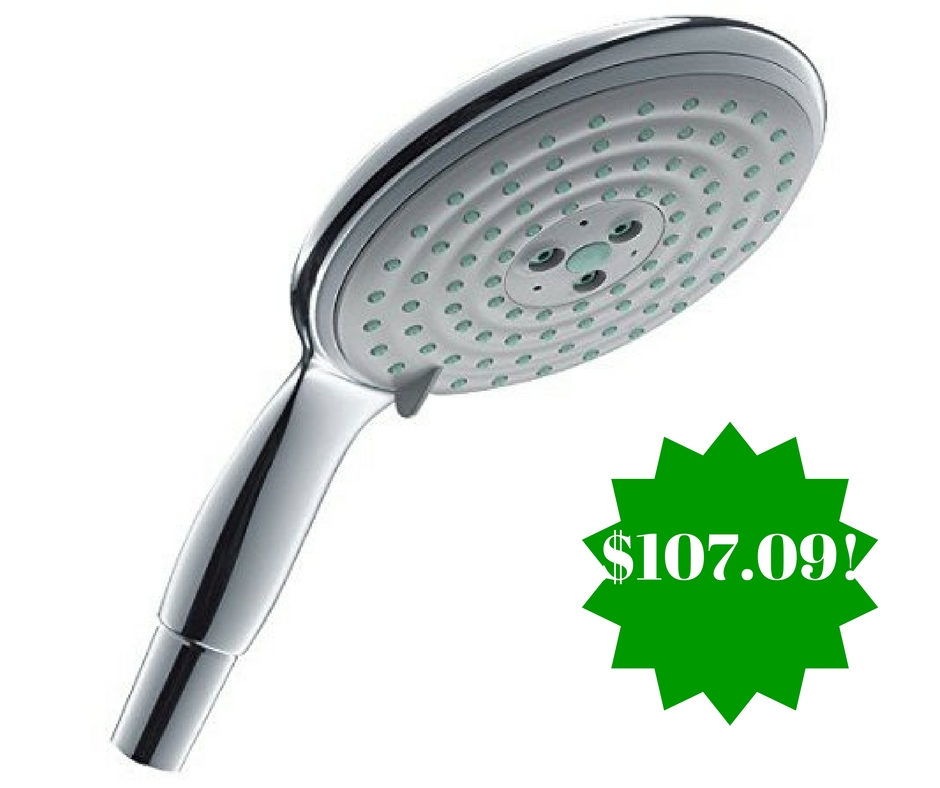 Amazon: Hansgrohe Raindance 3-Jet Hand Shower Only $107.09 Shipped (Reg. $188)