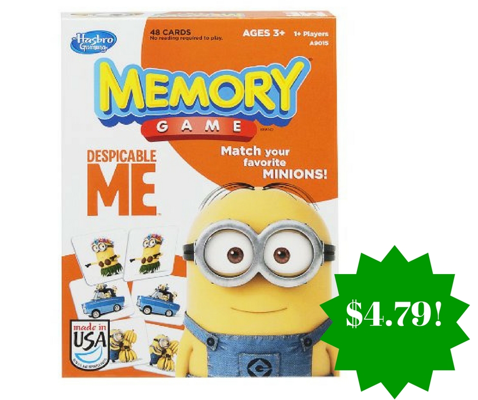 Amazon: Memory Game Despicable Me Edition Only $4.79 (Reg. $10)
