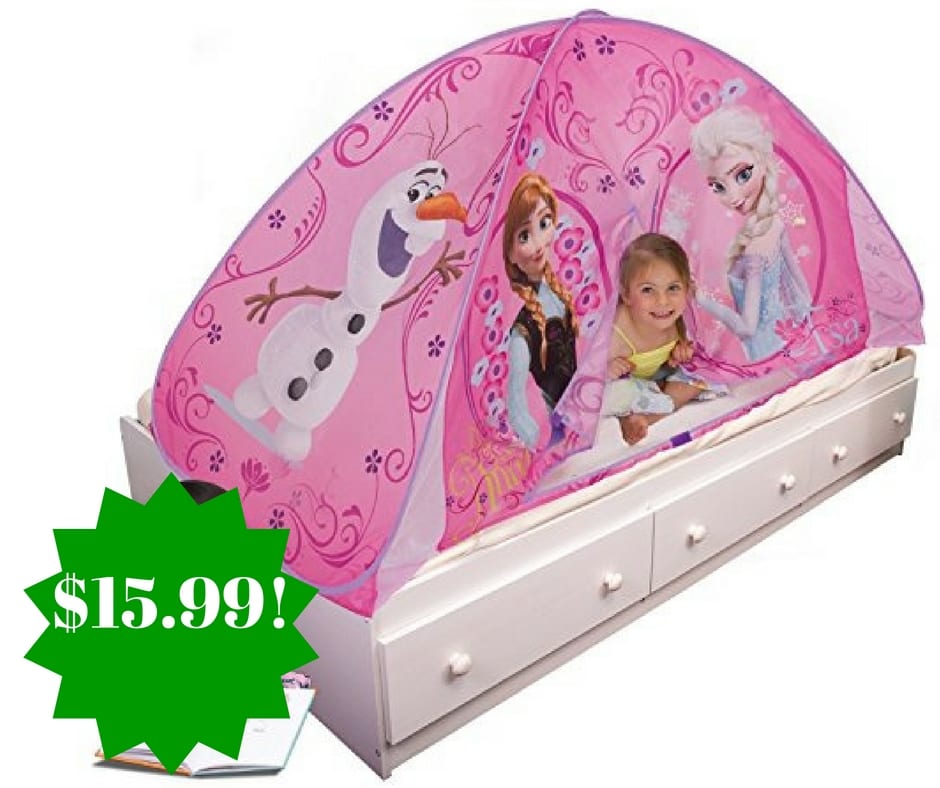 Amazon: Playhut Frozen Bed Tent Only $15.99 (Reg. $25)