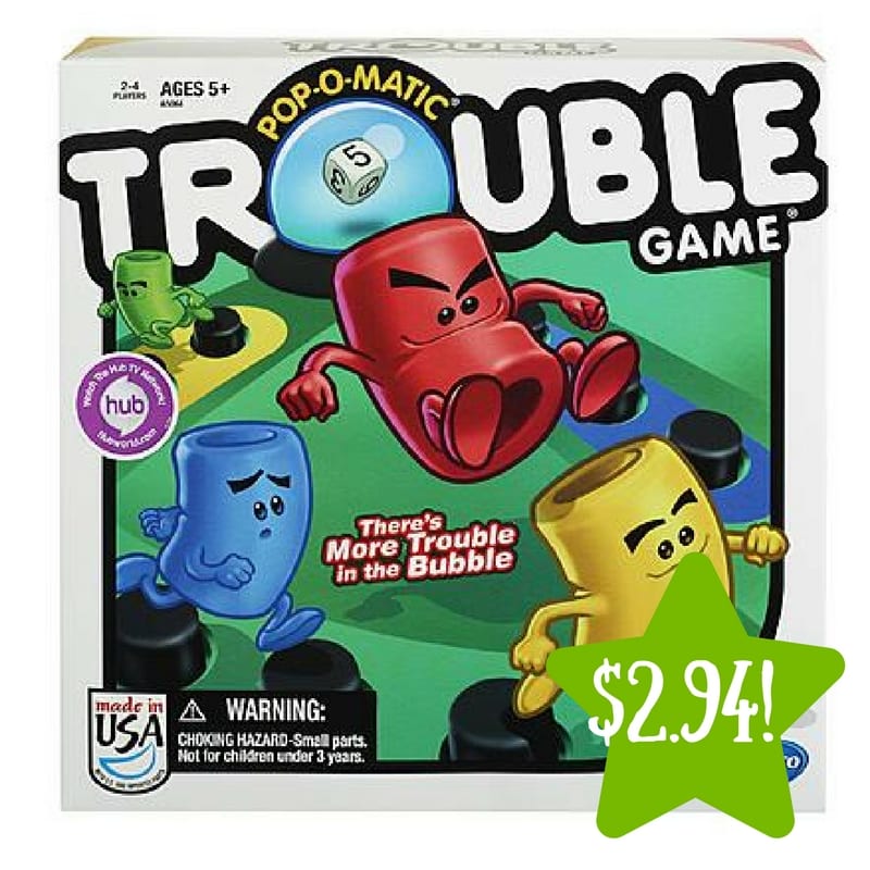 Kmart: Hasbro Trouble Game Only $2.94 After Points