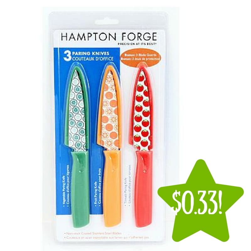 Kmart: 3-Pack Paring Knifes Only $0.33 After Points