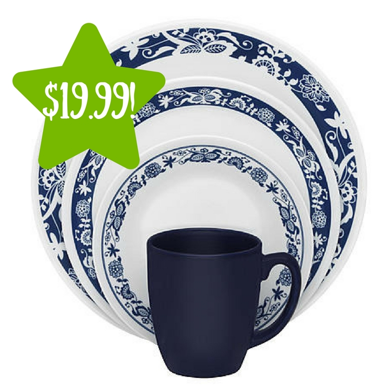Kmart: 16-Piece Corelle Livingware Dinnerware Sets Only $19.99 (Reg. $40)