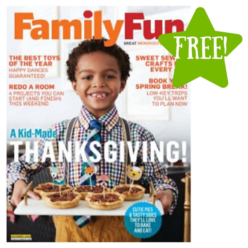 FREE Family Fun Magazine Subscription