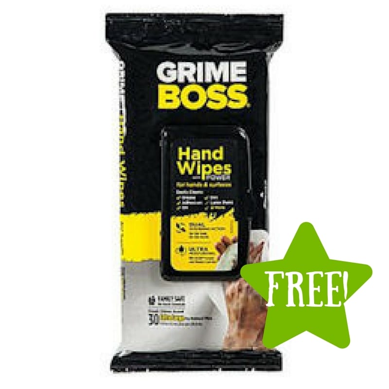 FREE Sample of Grime Boss Hand & Surface Wipes