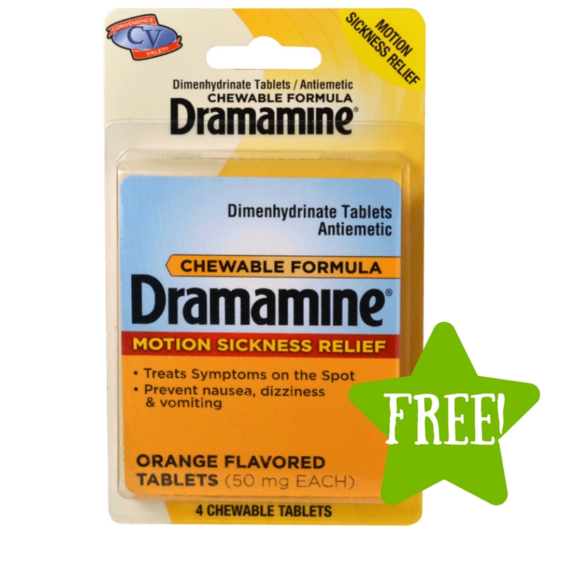 Dollar Tree: FREE Dramamine