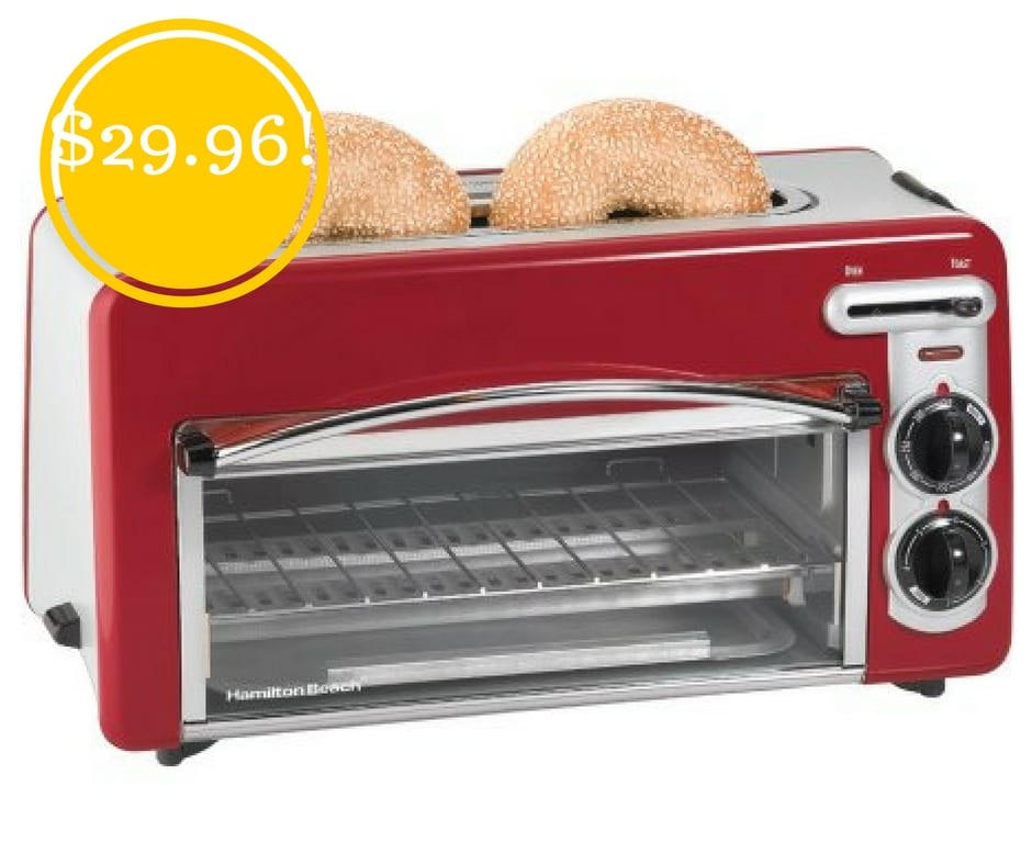 Walmart: Hamilton Beach Toastation 2-in-1 2-Slice Toaster & Oven Only $29.98 (Reg. $50)