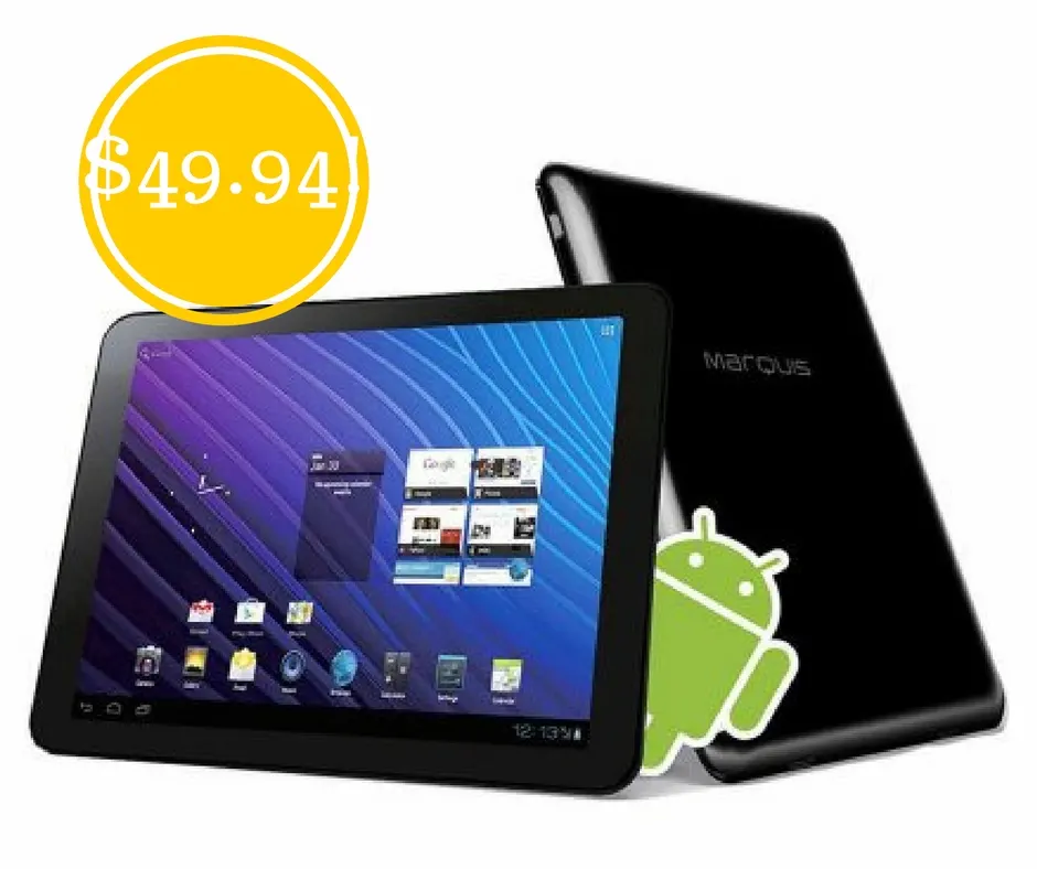 Walmart: MarquisPad 9.7" Touchscreen 8GB Android 4.0 Tablet Only $49.94 (Reg. $250) Walmart: MarquisPad 9.7" Touchscreen 8GB Android 4.0 Tablet Only $49.94 (Reg. $250)