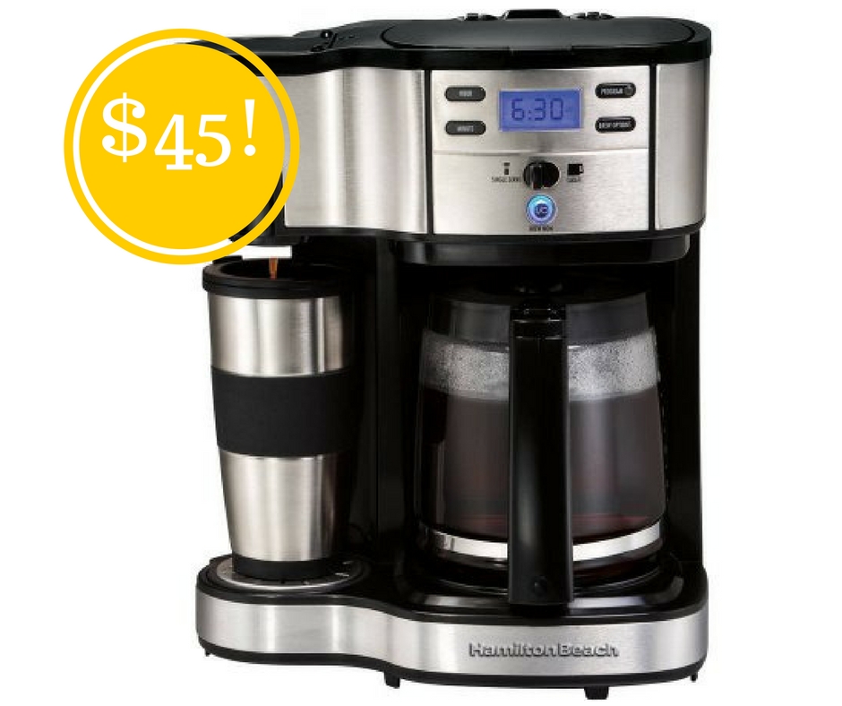 Walmart: Hamilton Beach 2-Way Brewer Only $45 (Reg. $90)