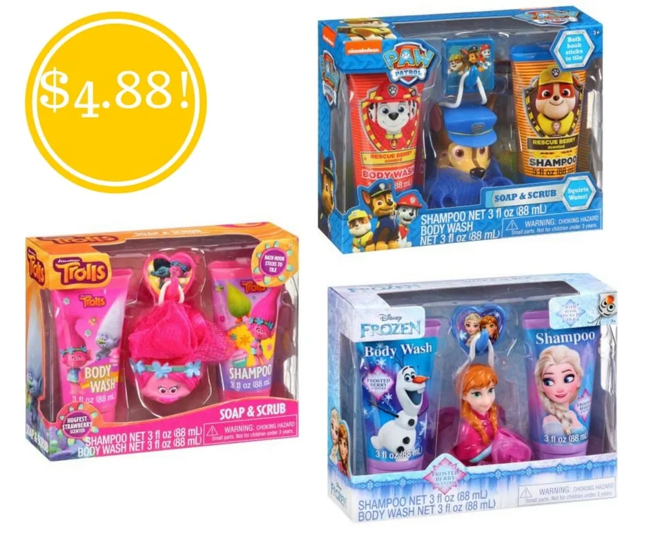 Walmart: Kid's Bath Gift Sets Only $4.88 Walmart: Kid's Bath Gift Sets Only $4.88