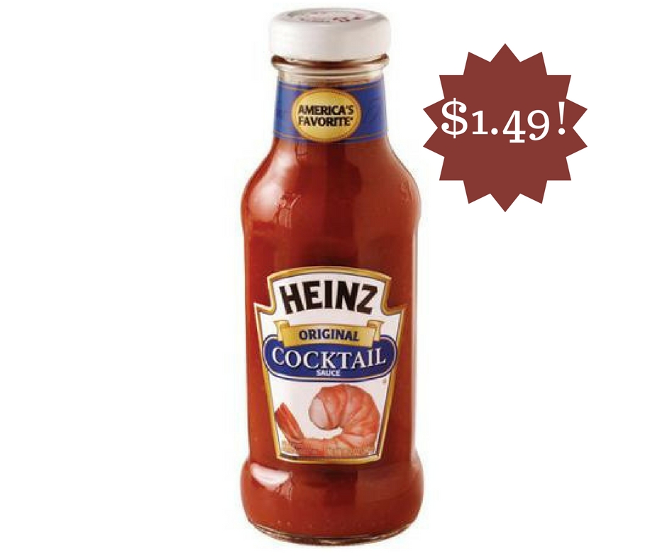 Wegmans: Heinz Cocktail Sauce Only $1.49