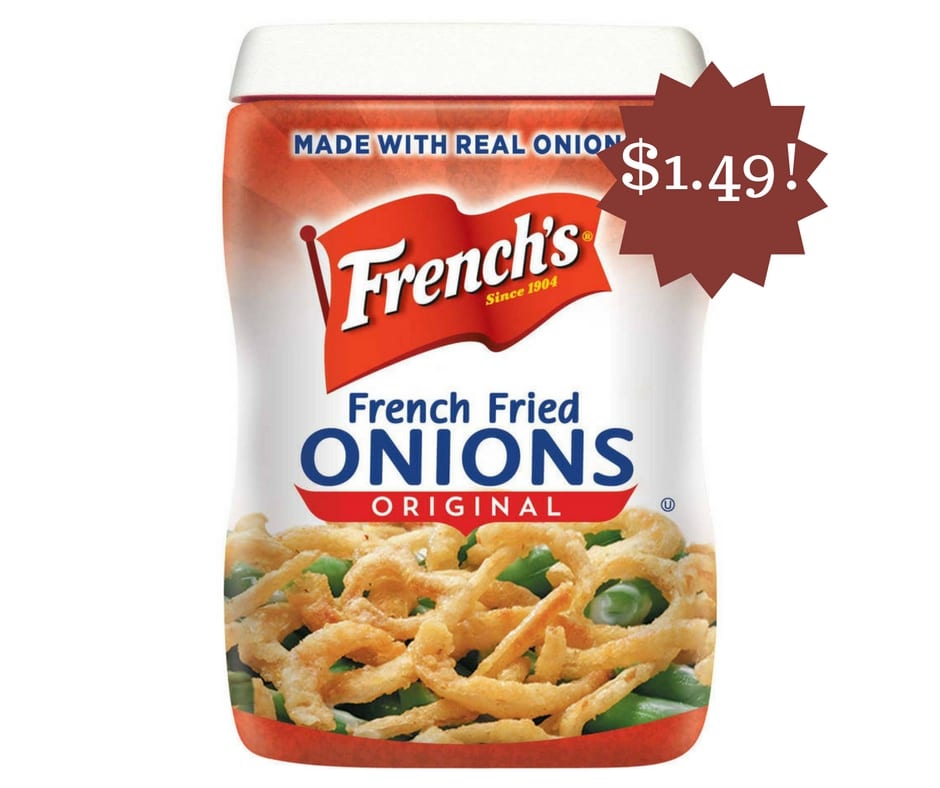 Wegmans: French's Fried Onions Only $1.49