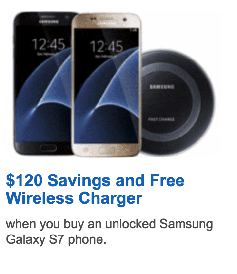 $120 Savings and Free Wireless Charger