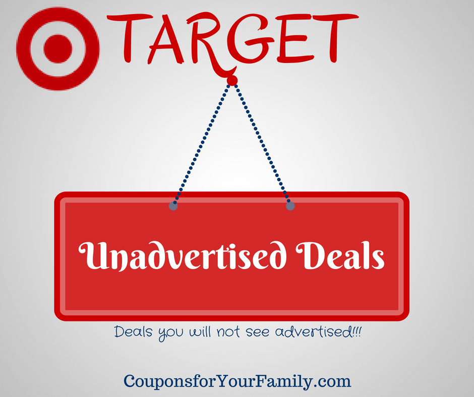 unadvertised target deals