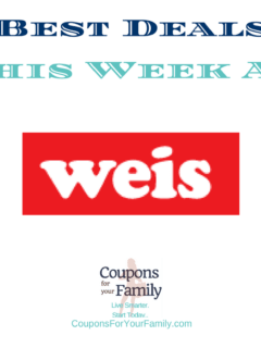 Weis Coupons & Deals