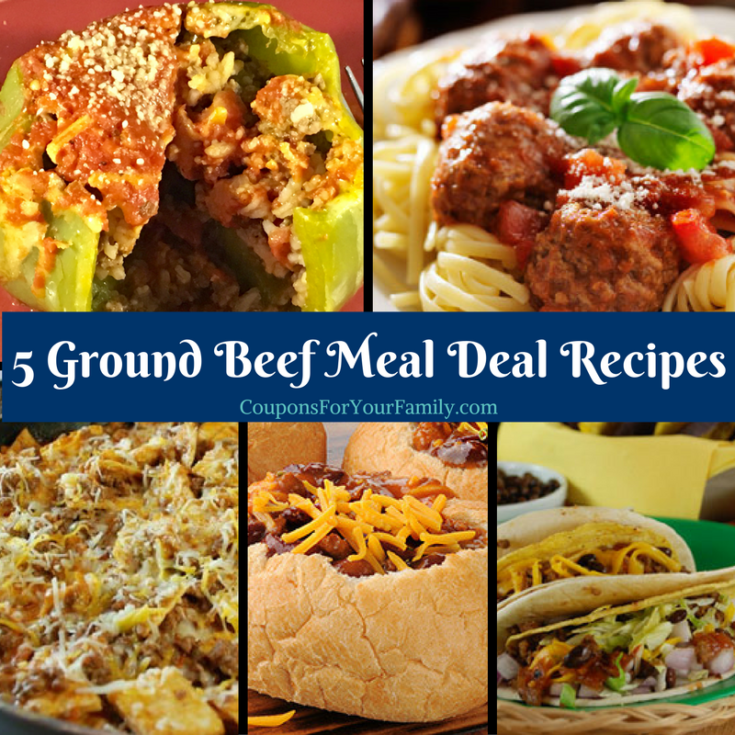Tops Ground Beef Meal Deal Recipe Rounduponly 3.59 lb plus 9 free
