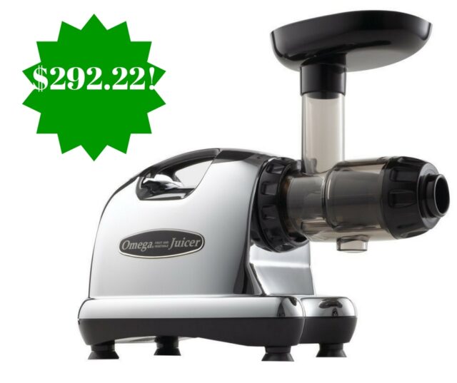 Amazon Omega J8006 Nutrition Center Juicer Only 292.22 Shipped
