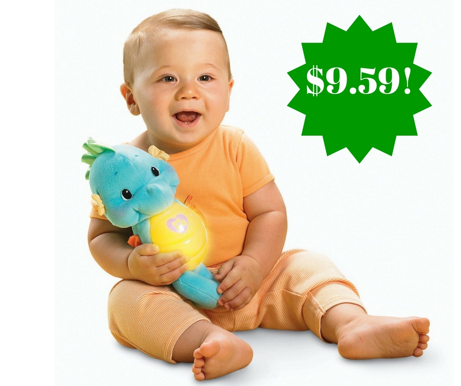 Amazon: Fisher-Price Soothe and Glow Seahorse Only $9.59 (Reg. $16)