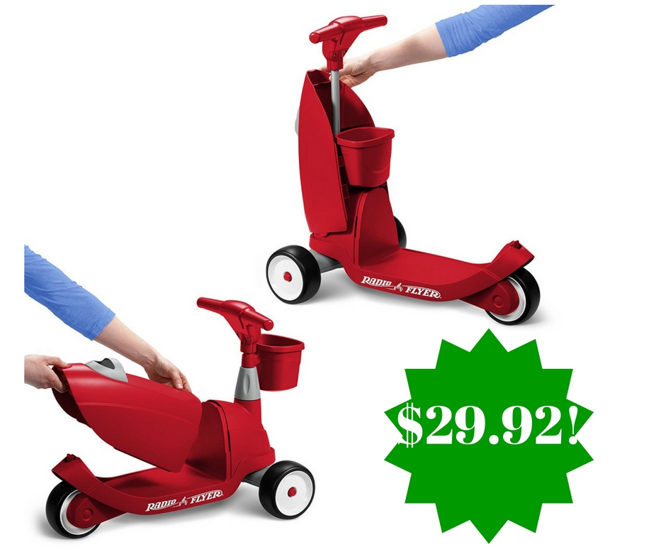 Amazon: Radio Flyer Ride 2 Glide Ride On Only $29.92 (Reg. $50)