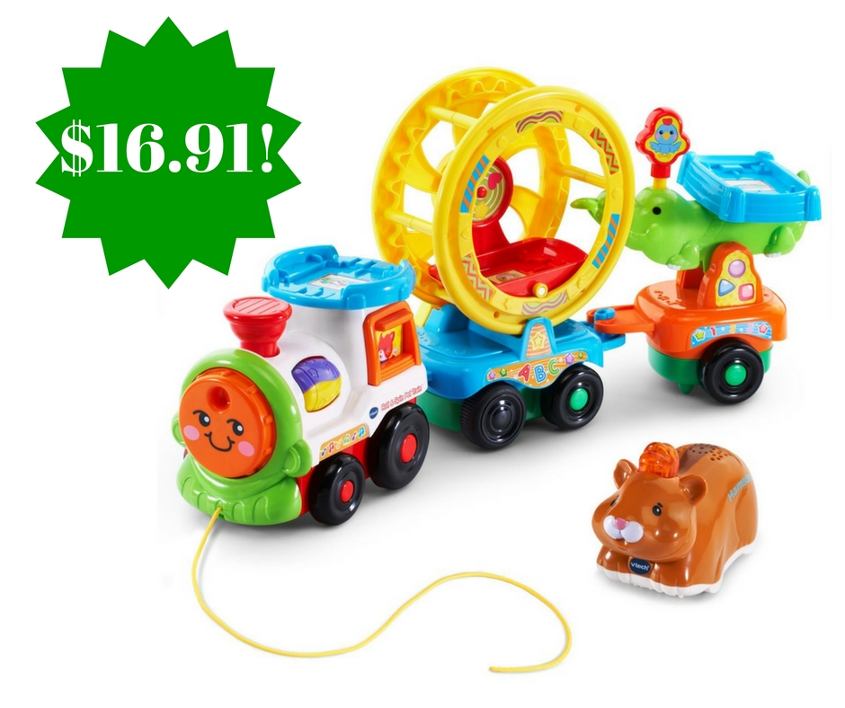 Amazon: VTech Go! Go! Smart Animals Roll and Spin Pet Train Only $16.91 (Reg. $35)