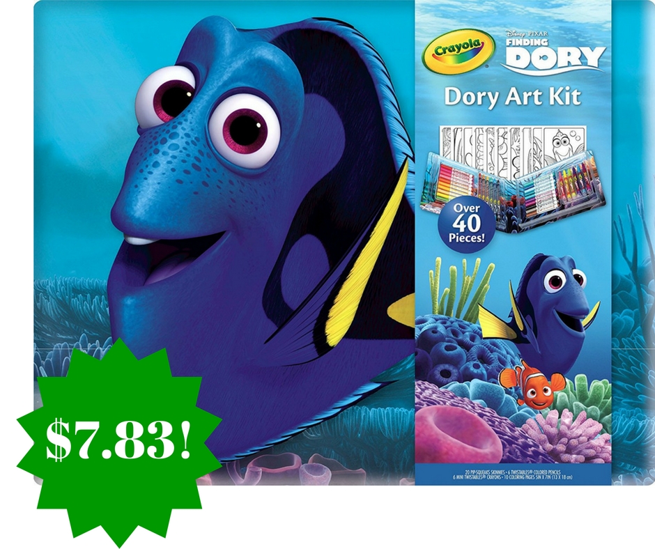 Amazon: Crayola Finding Dory Art Kit Only $7.83