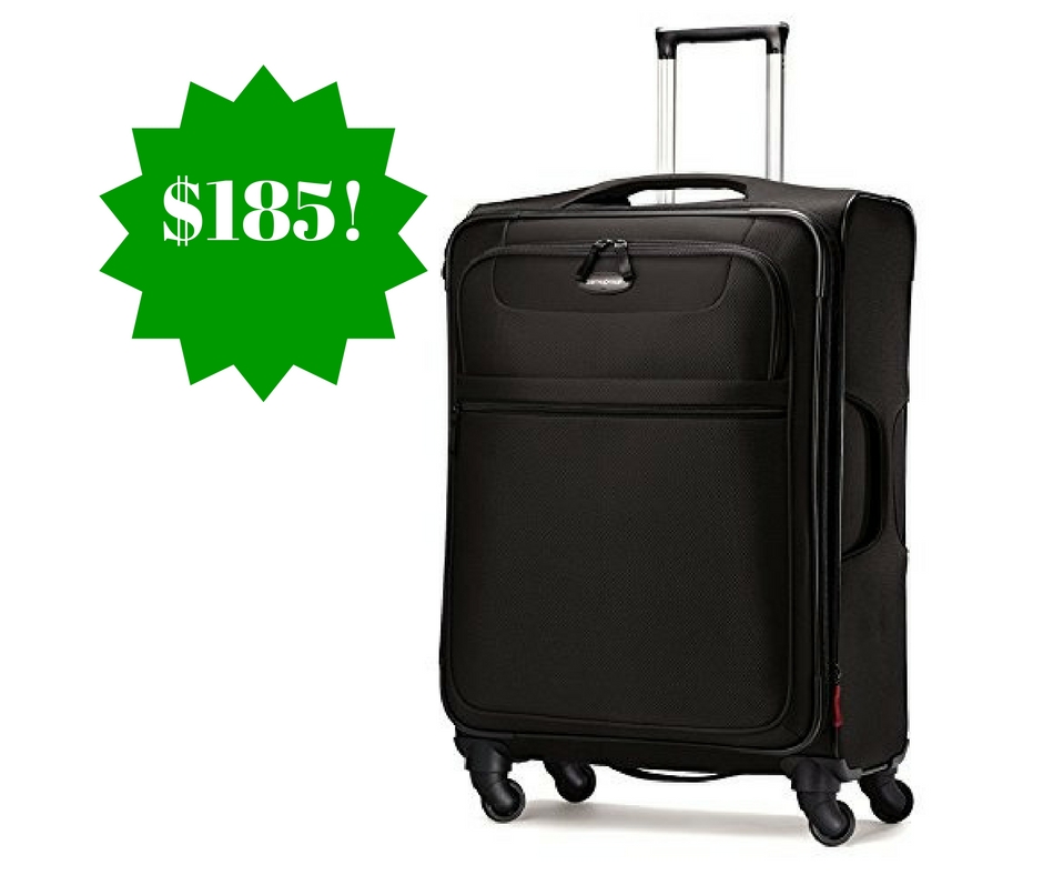 Amazon: Samsonite Lift Spinner 25-Inch Expandable Wheeled Luggage Only $185 Shipped