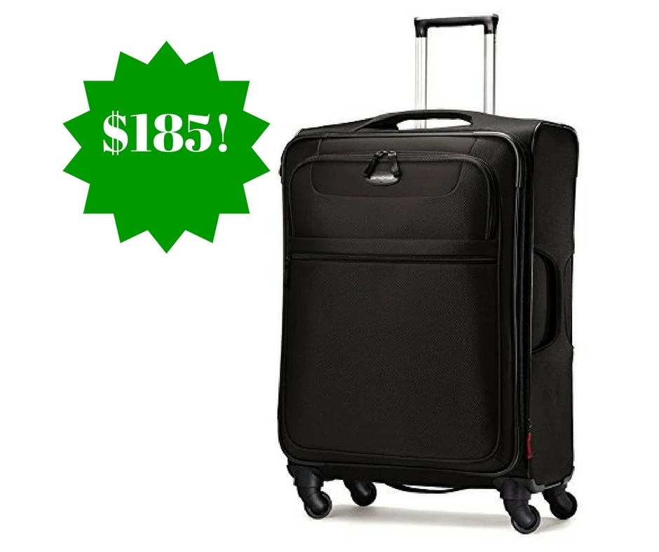Amazon: Samsonite Lift Spinner 25-Inch Expandable Wheeled Luggage Only $185 Shipped Amazon: Samsonite Lift Spinner 25-Inch Expandable Wheeled Luggage Only $185 Shipped