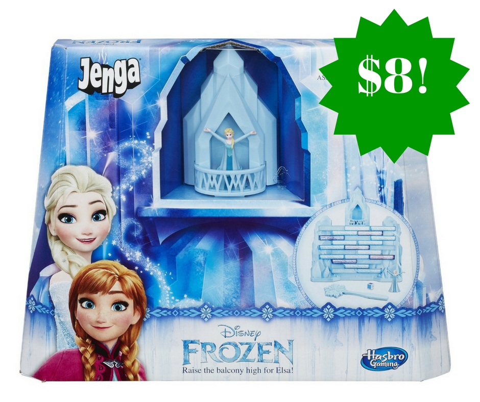 Amazon: Jenga: Disney Frozen Edition Game Only $8 (Reg. $20)