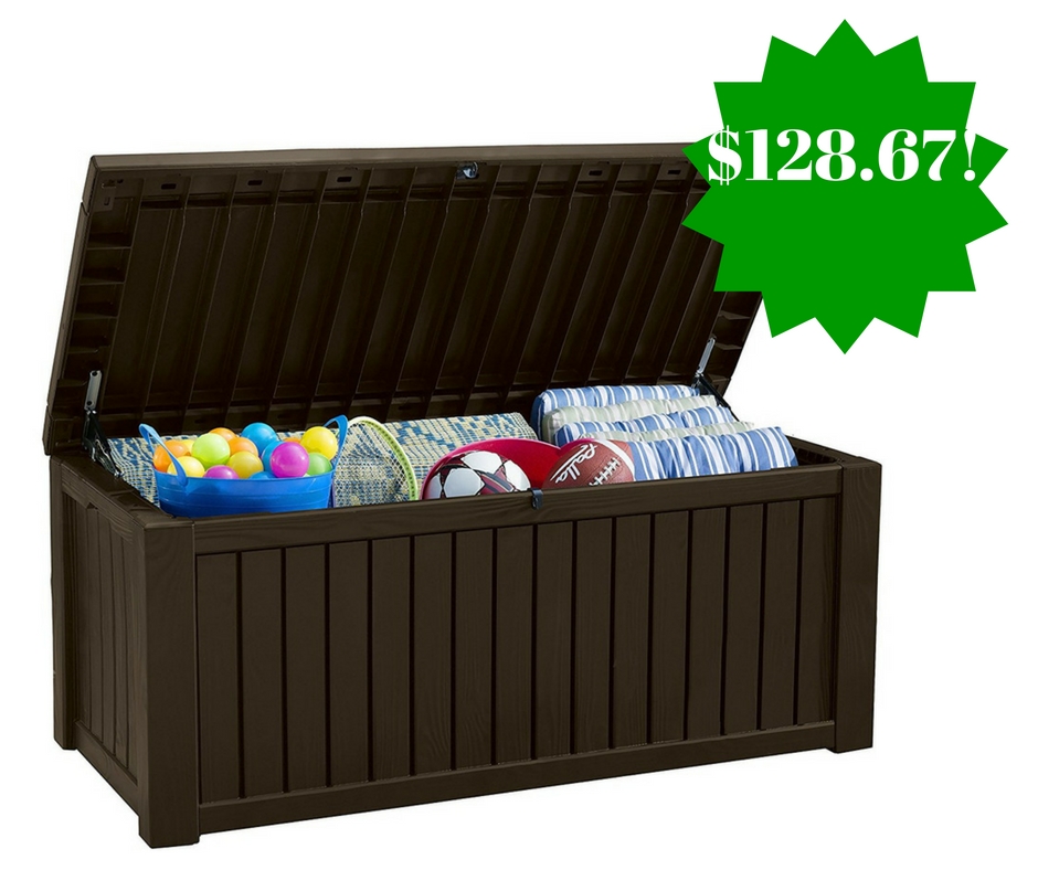 Amazon: Keter Rockwood Plastic Deck Storage Container Only $128.67 Shipped