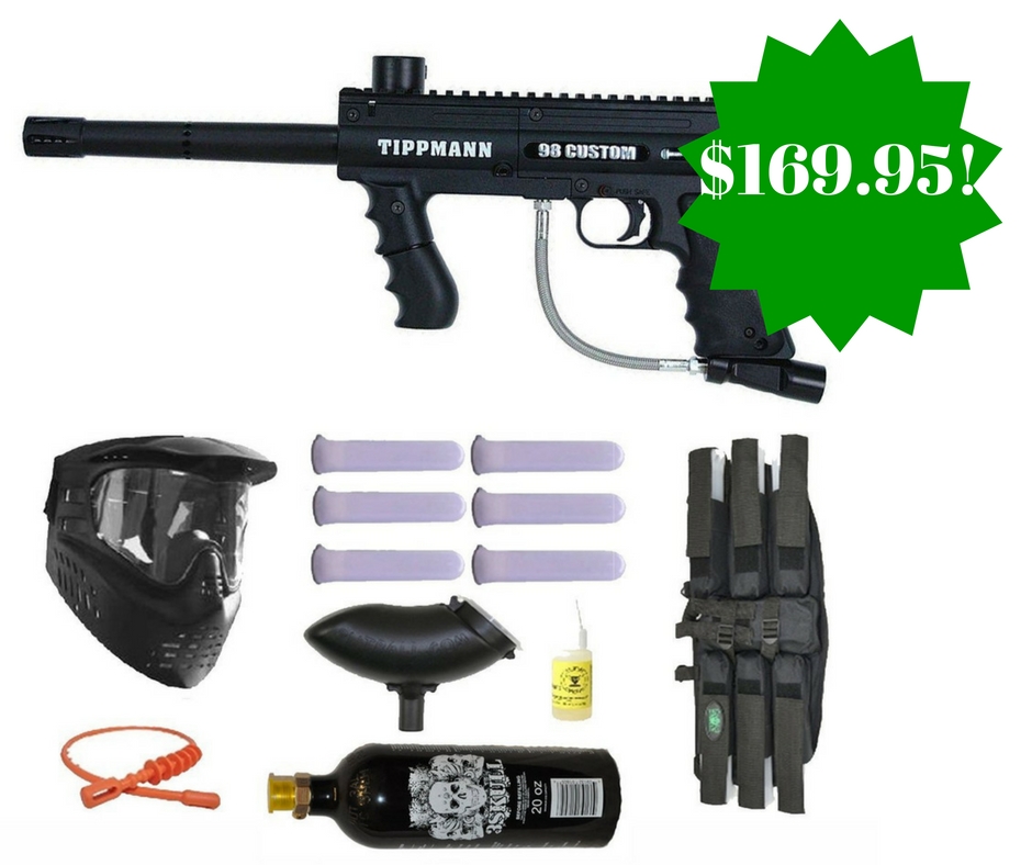 Amazon: Tippmann Paintball Gun Marker MEGA Set Only $169.95 Shipped
