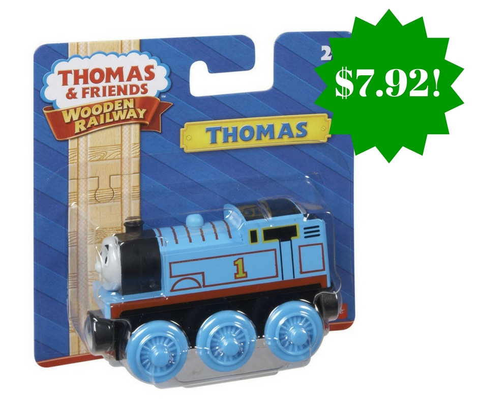 Amazon: Fisher-Price Thomas the Train Wooden Railway Thomas Only $7.92 (Reg. $13)