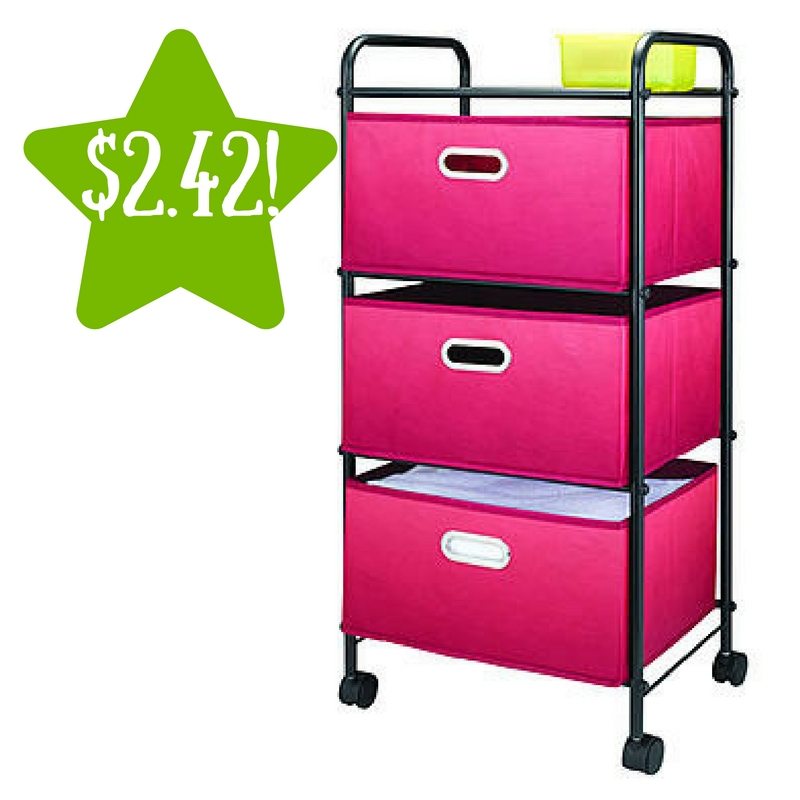 Kmart Essential Home 3 Drawer Cart Only 2.42 After Points (Reg. 30)