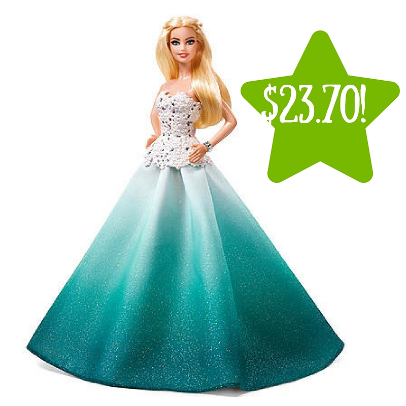 Kmart: 2016 Holiday Barbie Doll Only $23.70 After Points (Reg. $40)