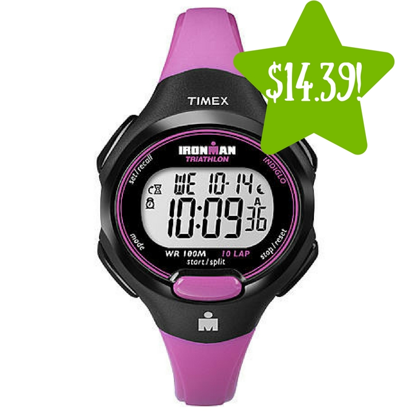 Sears: Timex Ironman 10-Lap Watch Only $14.39