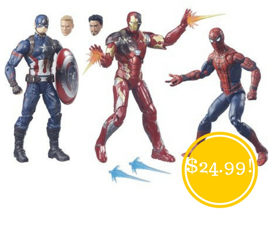 Walmart: Marvel Legends 3-Pack Only $24.99 (Reg. $49)