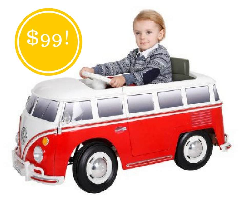 Walmart: Rollplay VW Type 2 Bus 6-Volt Battery-Powered Ride-On Only $99 Shipped (Reg. $199) 