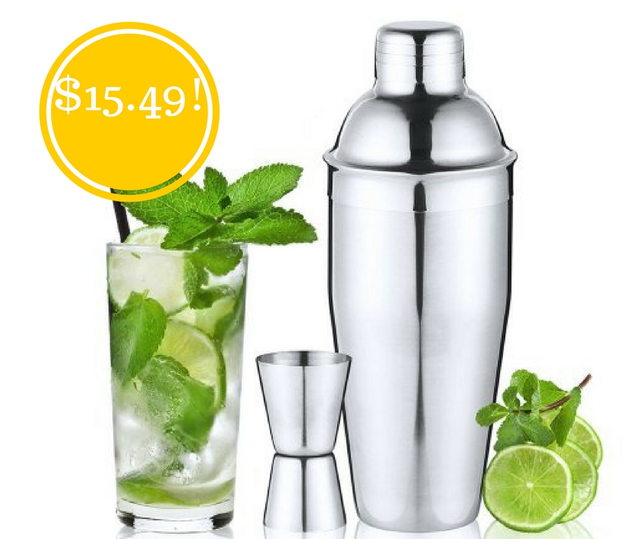 Walmart: Cocktail Shaker Set Only $15.49 (Reg. $27.49)