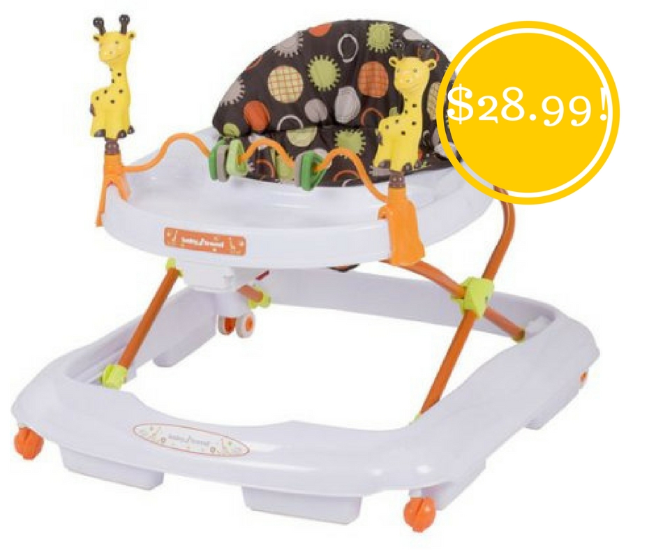 Walmart: Baby Trend Safari Kingdom Walker Only $28.99 (Reg. $69.47)