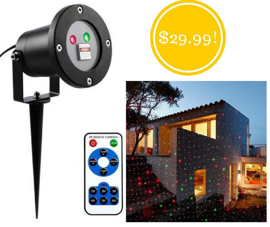 Walmart: Laser Decorative Star Projector Only $29.99 (Reg. $100)