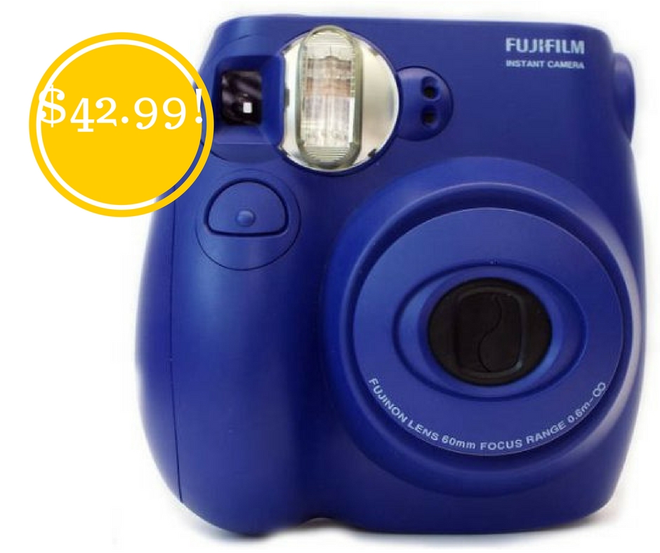 Walmart: Fuji film Instax Mini 7S Instant Camera Only $42.99 (Reg. $70)
