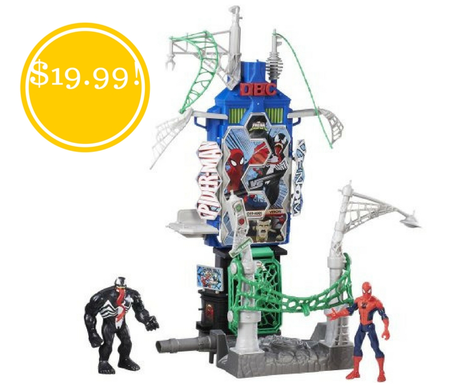 Walmart: Marvel Spider-Man Web City Showdown Play Set Only $19.99 (Reg. $40)